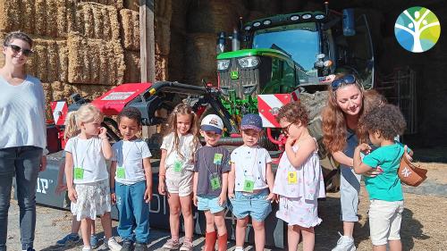 Sortie à la ferme pour la classe de petite section